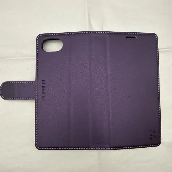 Compatible with Iphone 16E Wallet Case with RFID Blocking Credit Card Holder, PU - Picture 8 of 15